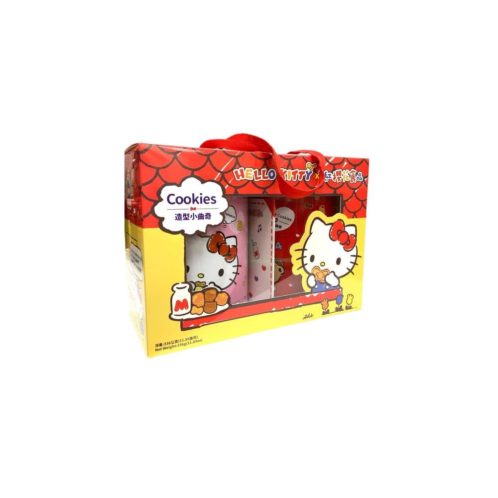 Red Sakura Hello Kitty Cookies Milk&Chocolate Gift Box