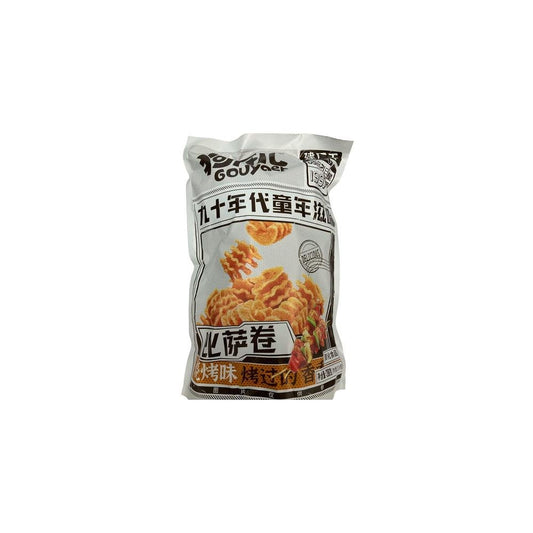 GouYaEr Crispy Pizza Cracker Bbq Flavor