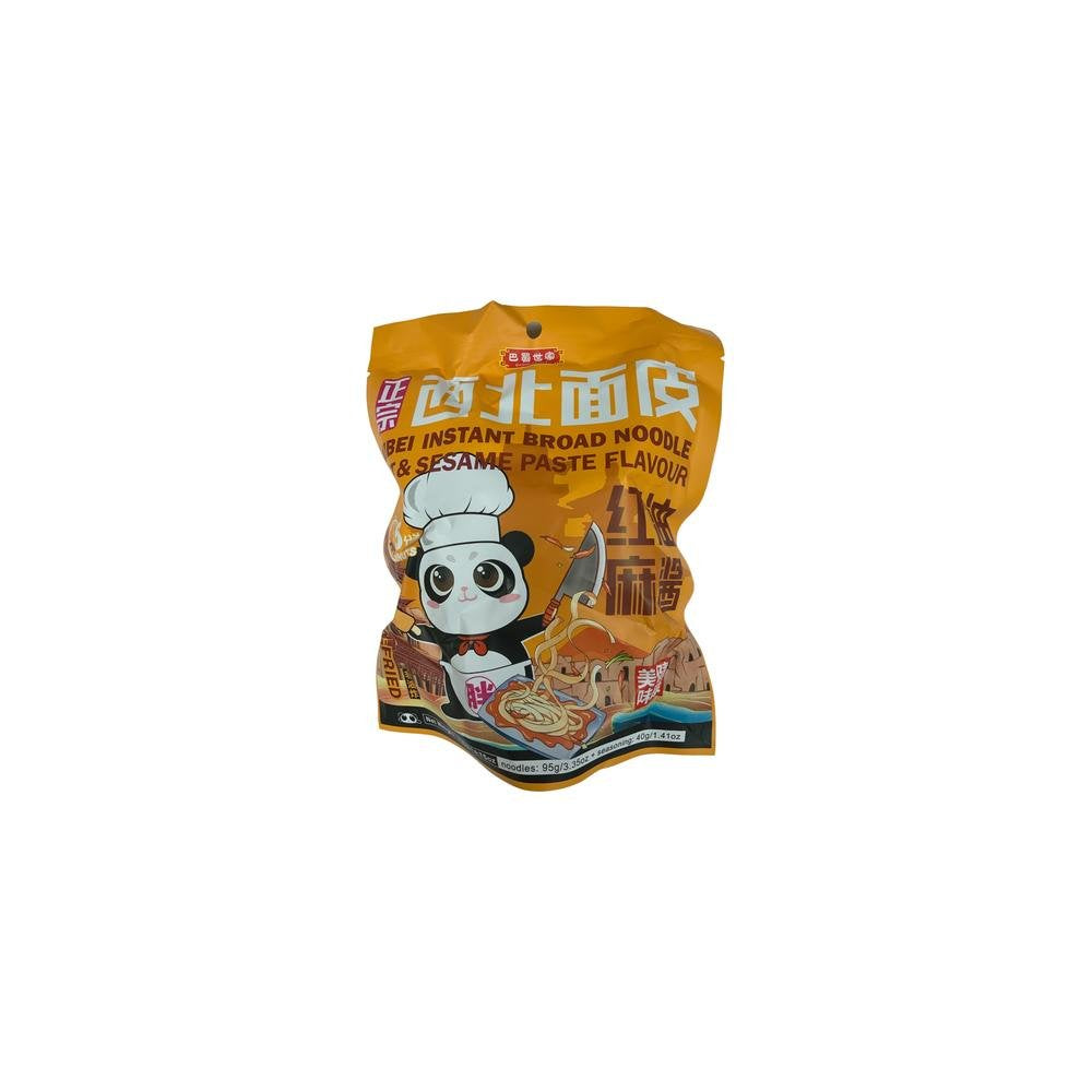 Bashu Family Xibei Instant Broad Noodle Hot&sesame Flavour