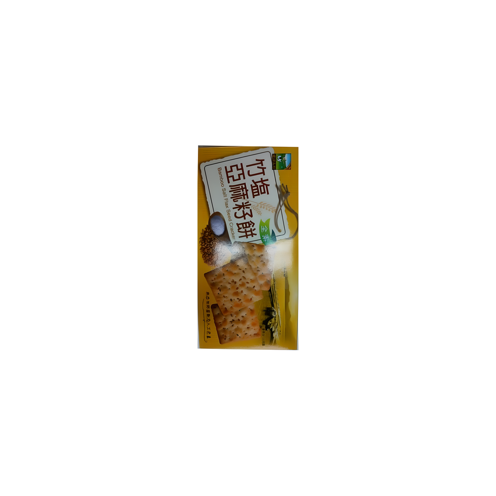 jiaheHome Bamboo Salt Crackers - Bamboo Flaxseed