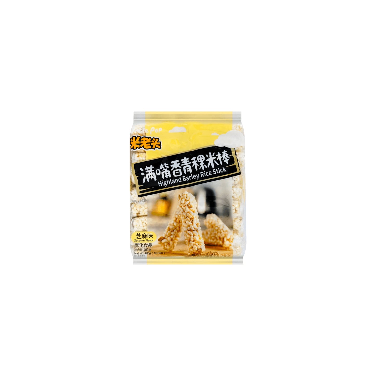 miLaoTou Rice Sticks Highland Barley - Sesame