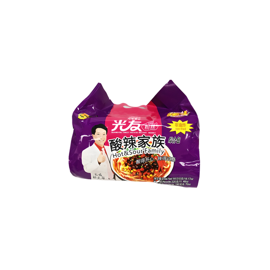 广友酸辣家红薯方便面
