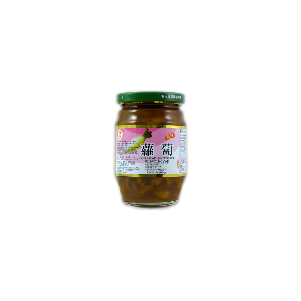 hwaNan Chili Radish Strips in Soy Sauce